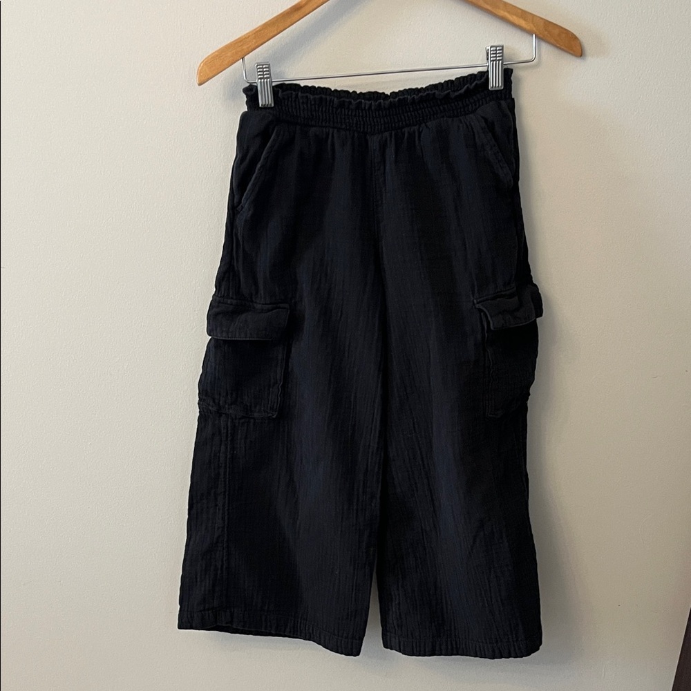 Old Navy Kids Black Cargo Shorts